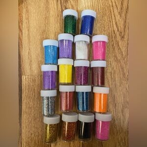 Colorful Glitter Party Supplies Set New